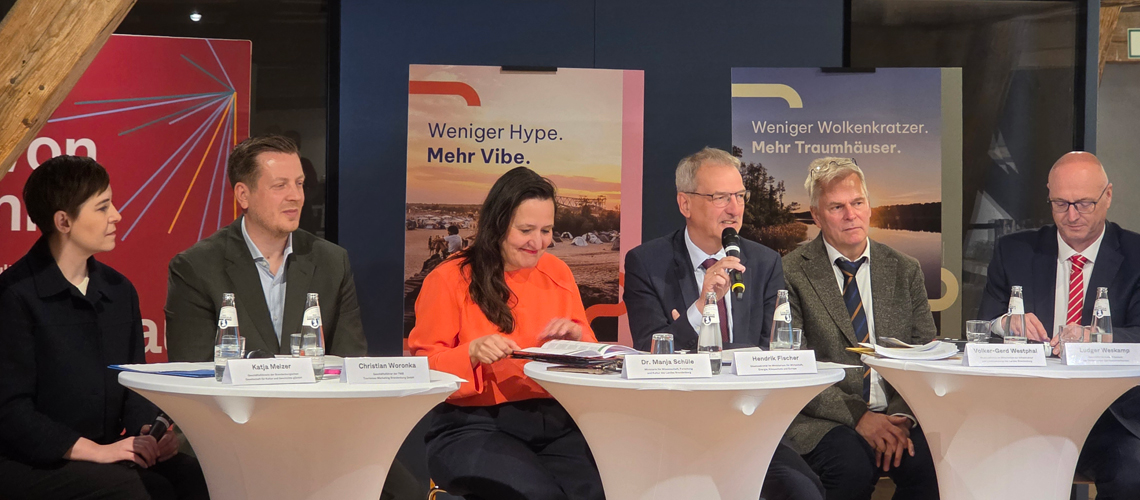 Pressekonferenz der Kulturland Brandenburg und TMB Tourismus-Marketing Brandenburg GmbH 