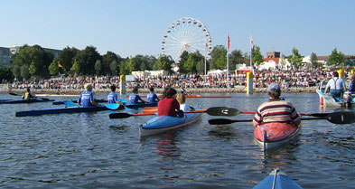 Foto: Wassersportpräsentation