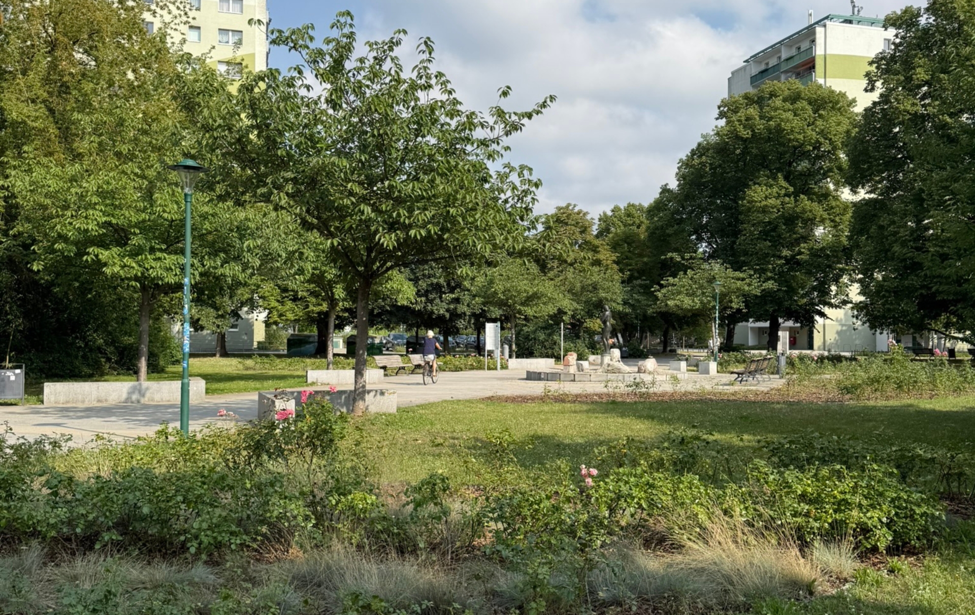 Foto: Blick in den Stadtpark 