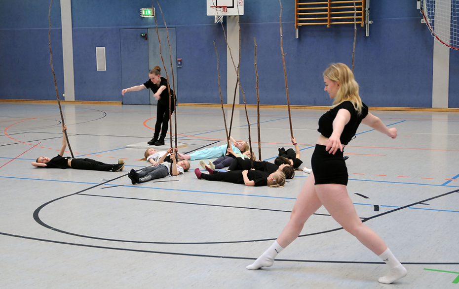 Foto: Dancing for nature Probe SH Neue Zeit