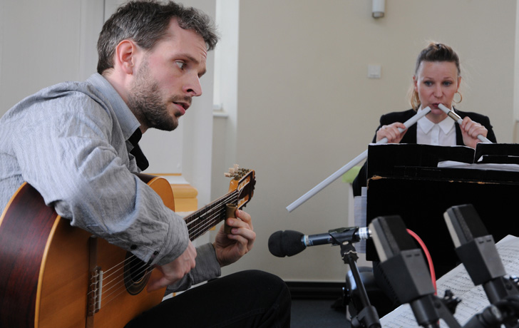 Foto: BP Montagskonzert 10.04.2017 Duo STEHNO