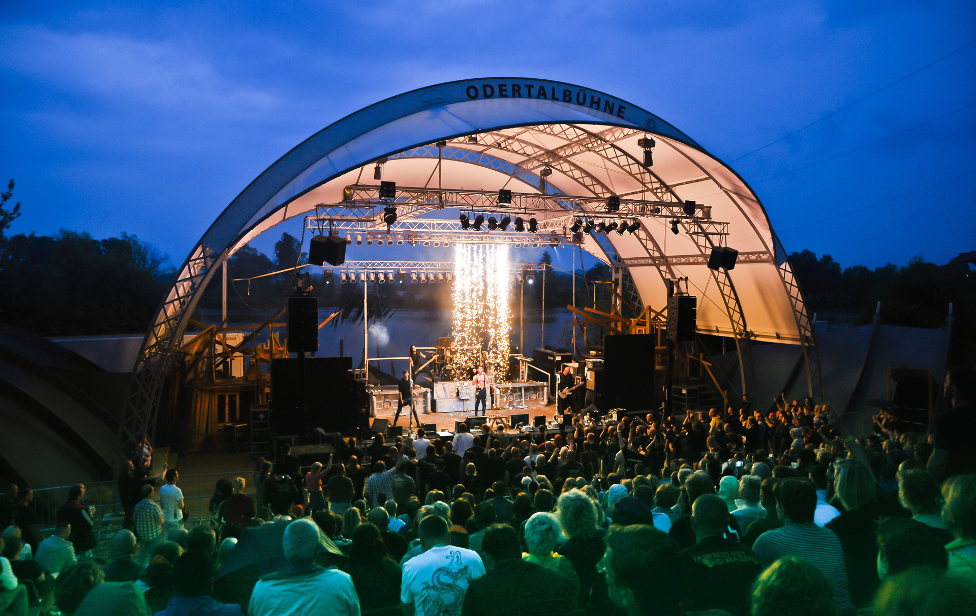 Foto: Open-Air-Abendveranstaltung