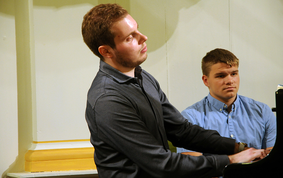 Foto: Montagskonzert Berlischky Pavillon Julian Lentz Karl Regorius