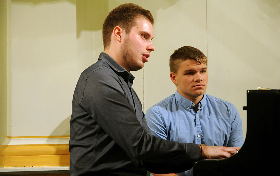 Foto: Montagskonzert Berlischky Pavillon Julian Lentz Karl Regorius