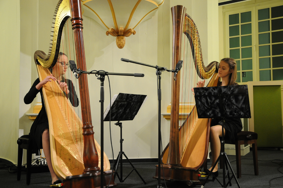 Foto: Montagskonzert BP 13.02.2017 Duo Harfe