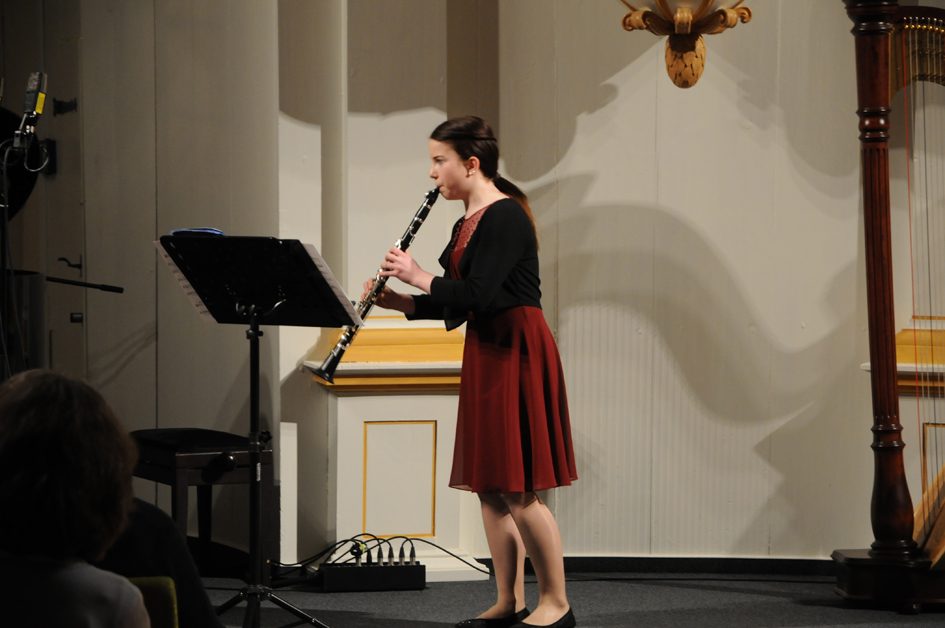 Foto: Montagskonzeret 13.02.2017 Christina_Marie Nöldge Klarinette