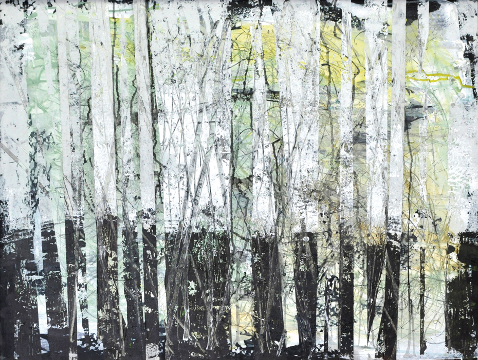 Grafik: Strukturen vorwiegend in Schwarz-Weiß