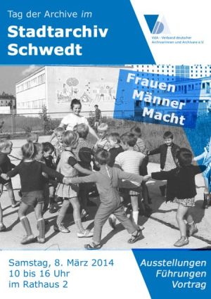 Plakat Tag der Archive 2014