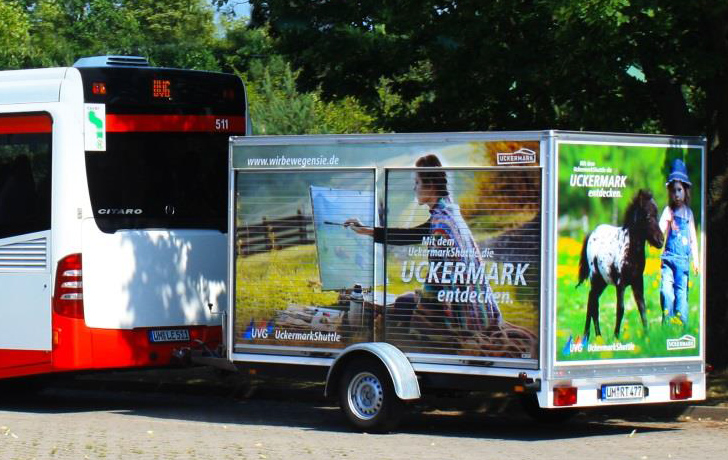 Foto: Bus-Anhänger für Fahrräder