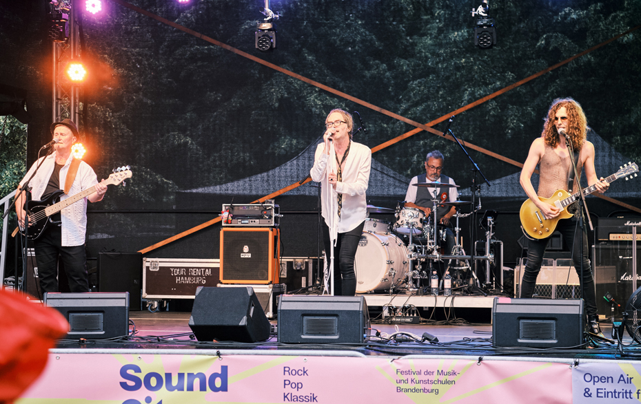 Foto: Mittsommernacht 2023 Rockband Ciblé