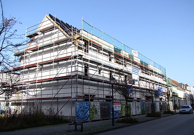 Foto: Richtfest Berliner Straße