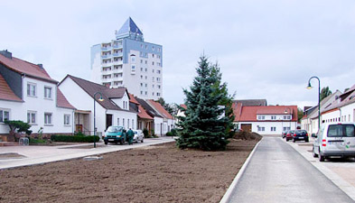 Foto: sanierte Straße