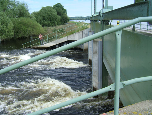 Foto vom 20.06.2010: Auslassbauwerk