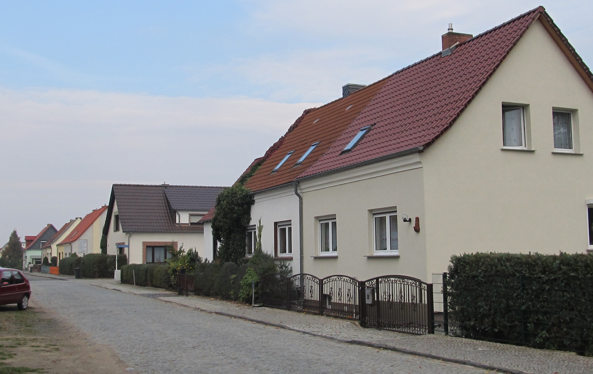 Foto: Blick in die Straße