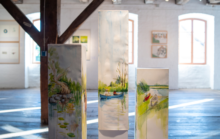 Foto: Ausstellungsstück in der Pleinairausstellung