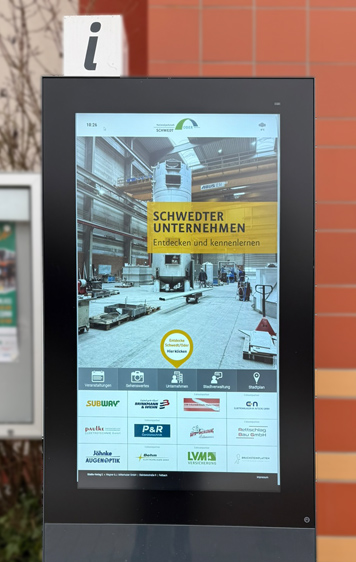 Foto: eine Bildschirmansicht des Terminals