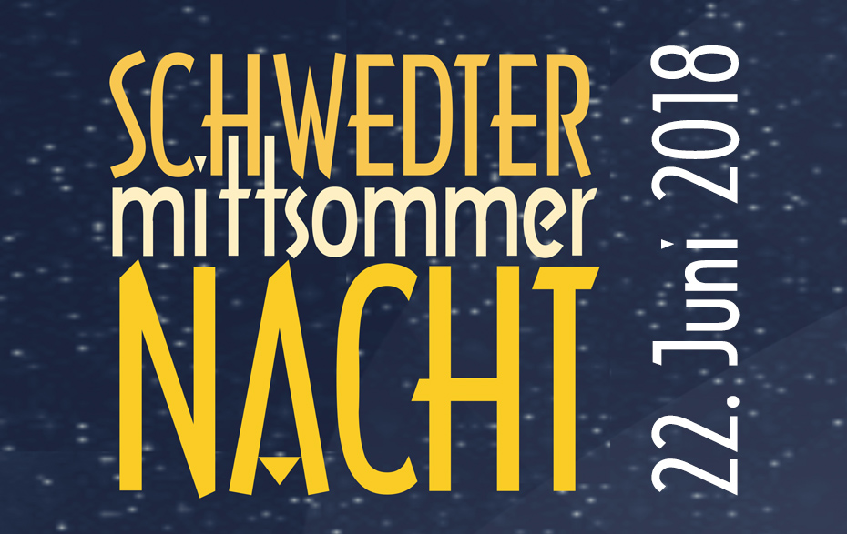 Grafik: Titel und Datum auf blauem Hintergrund mit Sternen