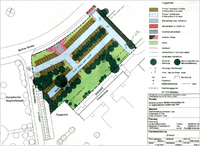 Entwurf aus der Vorlage
