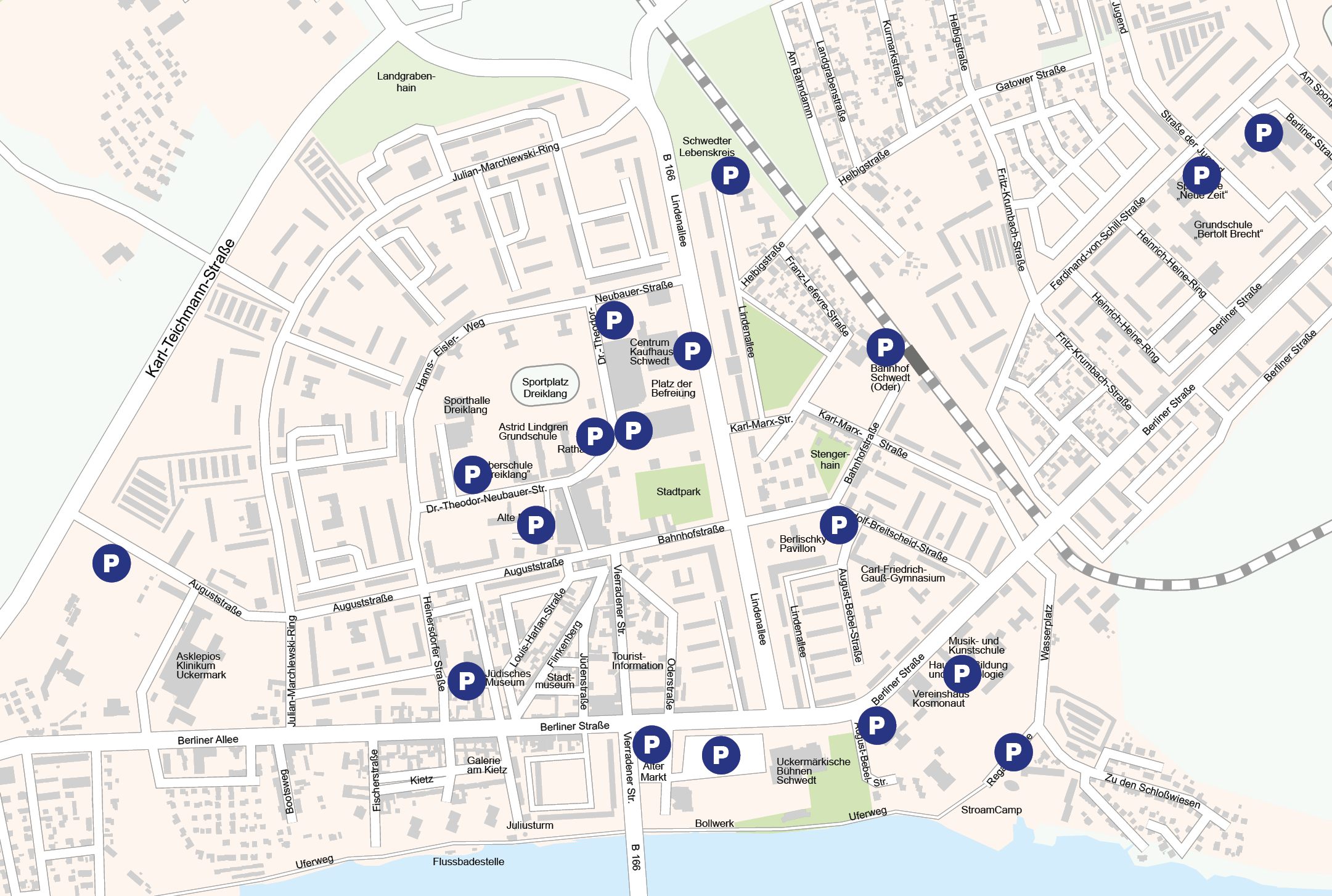 Karte: Parkplätze