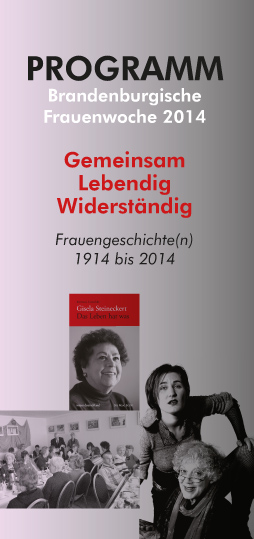 Titelgrafik zur Frauenwoche 2014