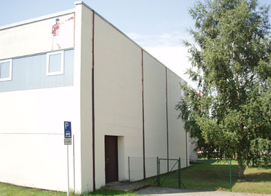 Foto: Die Baufläche für den geplanten Anbau