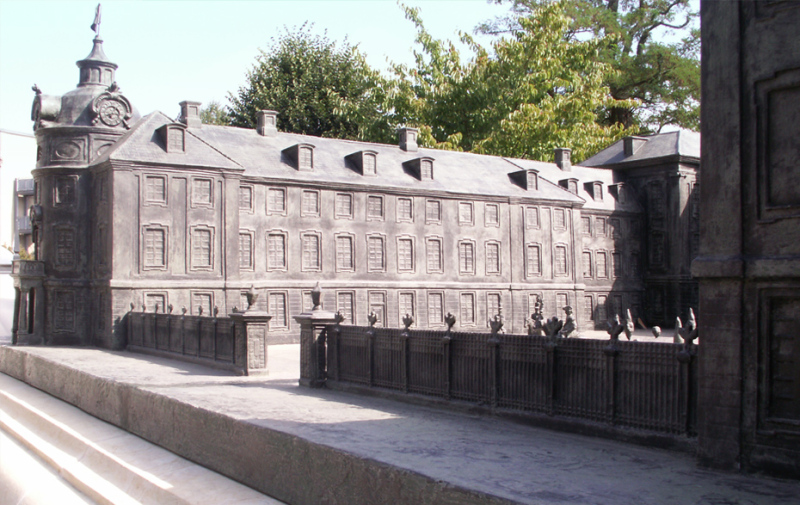 Foto: Schlossmodell Details