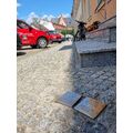 Foto: 2 Stolpersteine der Familie Meinhardt in der Flinkenbergstrasse