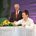 Foto: Philipp Boy bei der Eintragung