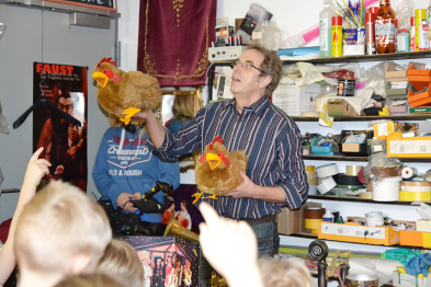 Foto: Blick in die Requisite