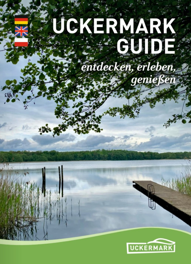 Grafik: Foto mit BLick auf einen See und Titeltext