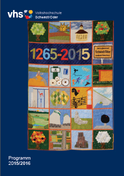 Titelseite des VHS-Programmheftes 2015/2016