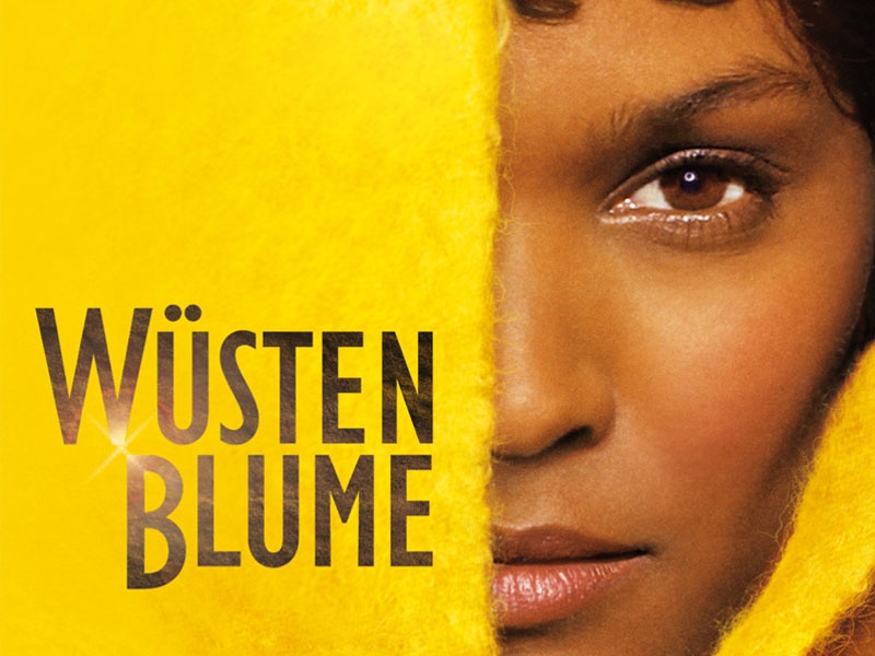 Plakatausschnitt vom Film Wüstenblume